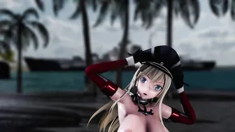 MMD Bismarck will make you Cum if not Cum again later