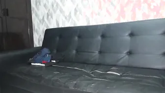 I put my gf to work inside my house as a maid and the bitch wants to be fucking all