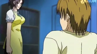 STEPMOM being TOUCHED while she TALKS to her HUBBY — Uncensored Animated Subtitles