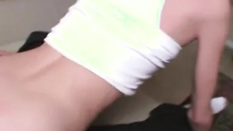 Sophie Panty Dance rubbing her ass on dick