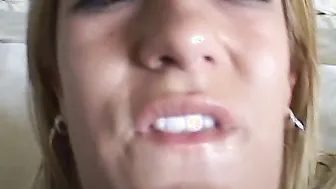 Trina Michaels Rubs Her Clit As A Black Cock Takes Her Asshole