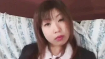 Japanese college girl gets naughty in class - Hardcore fuck with cumshot