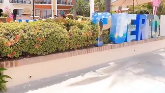 Spanish latina slut meet and fuck from german tourist in holiday
