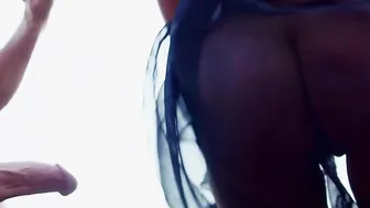 Penelope Stone Sticks Out Her Tongue After Getting Facial