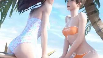 3D Compilation: Overwatch Dva Mercy Tracer Widowmaker Uncensored Anime