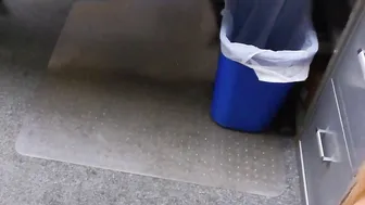 Rich BBW teen caught stealing clothing
