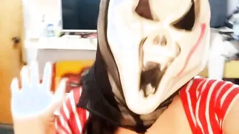 WITCH STEPMOM FUCKS HER STEPSON FOR HALLOWEEN PARTY (REAL)