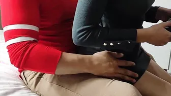 My asks me to sit on his dick to teach me how to play but I know he just wants