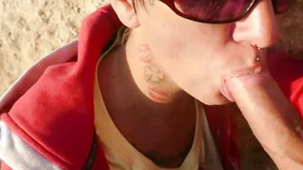 German vacationers fuck outdoor at the sea during amateur sex