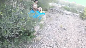 Teenage Outdoor Adventure - Brunette Babe Shows Off Her Perfect Body