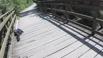 Redhead German slut gives an outdoor POV blowjob
