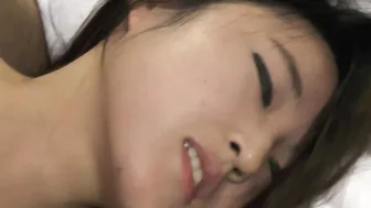 Asian teen gets her tight pussy fucked in German amateur sex