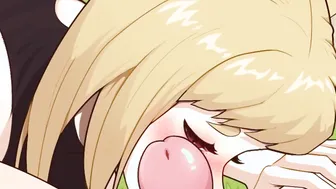 This HUMONGOUS MELONS smashed FLAT on my HORNY FACE