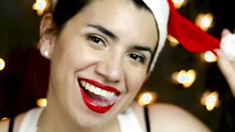 Merry Christmas Holiday head and facial Bonus photo session