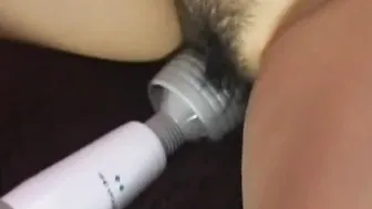 Busty asian babe gets toyed