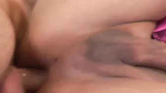 Busty ladyboy Carmen Moore anal fucking