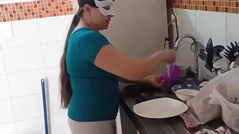 Compilation Of Valery Slutty Skank Wifey Inside The Kitchen Loves Milk And Penis This Woman one FULL/ON/RED