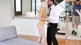 UsingGirls.com - Freeuse Family Dinner Time Group Sex step Dad And step Daughter step Milf And step Son - Kylie