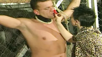 German short hair BDSM Mistress punish slave guy