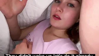 I PLOWED MY STEPBROTHER UNDER THE COVERS
