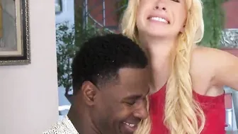 Bae Blonde Cunt With Mouth Got Their Brains Boned Out By Gigantic African Dicks (Olivia Austin Kenzie Reeves)