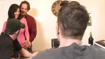 Kimber Kay indulged fetish in bukkake group