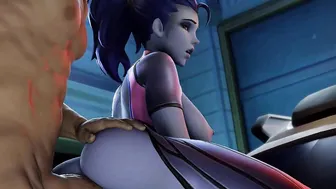 3D Compilation: Overwatch Dva Screwed From Behind Tracy Missionary Widowmaker Triple Penetrated