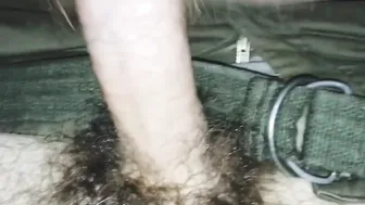 Best friends risky fucking and cummed until cum inside her bushy twat many times