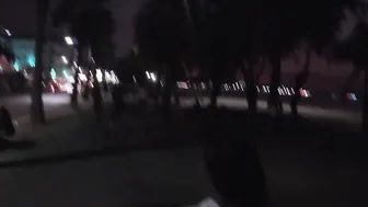 Petite Asian girlfriend jerking off