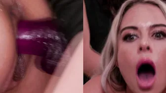 Extreme Squirting and Fisting Ahegao orgasm