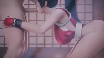 3D Compilation DOA Mai Shiranui Deepthroad Anal Cock Ride Doggy Style Cowgirl Uncensored Cartoon