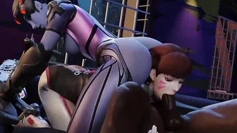 3D Compilation Dva Mercy Widowmaker Penis Rides Uncensored Cartoon Compilation Overwatch