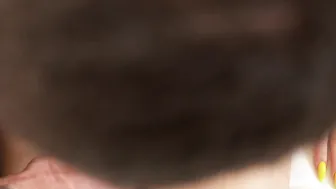 She reaches her promised innocent orgasms via grind