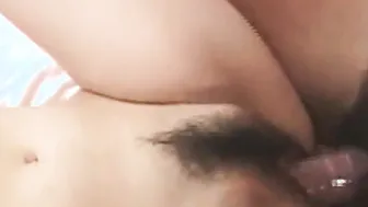 Asian orgasm babe is pussy toyed