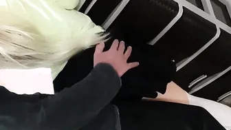 Mature gardener fucking with the Colombian blonde with a gigantic butt from the photocopier