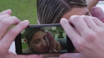 JOYMII - Dirty Gina Gerson Makes A Sex Clip With Her Hung Bf Inside A Outdoor Park