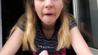 I Told my Cuckold Husband on the Phone that I am just Running in the Park 3