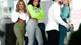 Cheater porn video – Cheater fucks three hotties at once