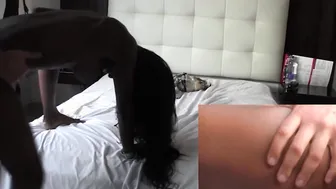 Black Booty Woman Gets Her Pussy Clapped Hardcore Cowgirl