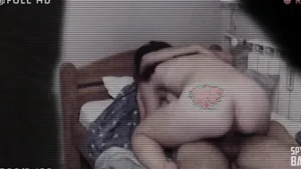 Real Concealed camera - My stepdad screwed me with his huge dick on doggy style