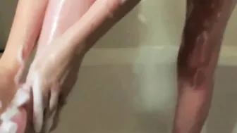 Bailey Cleans Up After a Long Day of Fucking and Sucking
