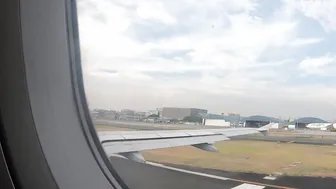 Airplane ride and amateur sex in a hotel