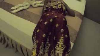Airplane ride and amateur sex in a hotel