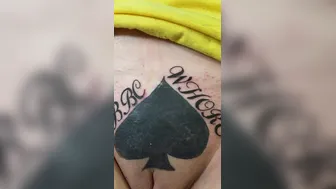 Tammy McCarthy Sexylilbbcwhore BBC WHORE SPADES tattoo