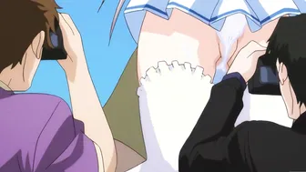 Costumed Eighteen Groped into OUTDOOR Getting Turned On  Snatch getting a DRIPPING Orgasm - Anime Subtitled