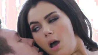 Busty Buffy rides cock her massive melons jump 8