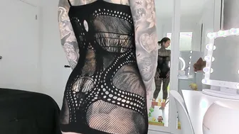 Blue Lace Sheer Lingerie Try On Haul