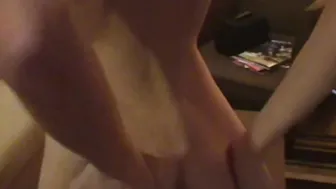Hot BrookeSkye showing small tits and rubbing Pussy 2