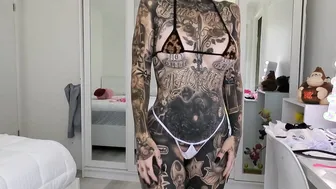 White Micro Bikini And Lingerie Try On Haul