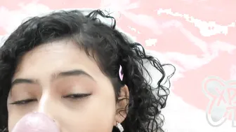 18 Year Old Puerto Rican with braces makes her first porn
